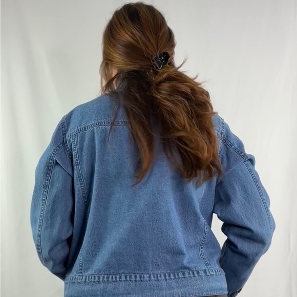 Agazo Emebroidered Denim Jean Jacket - Picture 3 of 12